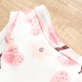 thumbnail image 6 of mgoYE Toddler Baby Girls Fashion Outfits Sleeveless Flower Print Dress Long Sleeve Ruffle Cardigant Hat Clothing sets(Pink,9-12 Months), 6 of 6