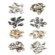 thumbnail image 4 of Guardurnaity 100 piezas collar hebilla de aleación de zinc surtido tobillera gancho a presión surtido Kit Clip joyería fabricación DIY artesanía Ropa, zapatos y accesorios Miscelánea Negro Plata Guardurnaity AP016201-04B, 4 of 6