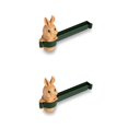 thumbnail image 4 of sweethay Bolsa de almacenamiento de alimentos de animales de dibujos animados, Clip de sellado, sellador Adorable, bolsa para aperitivos, Verde Beige 2piezas, 4 of 6