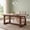 Dark Brown, variant on Fnova 63" Solid Wood Dining Table, Rectangular Kitchen Table with Sturdy Legs, Rustic Wooden Dinner Table for 4-6, Farmhouse Dining Room Table, Natural Finish