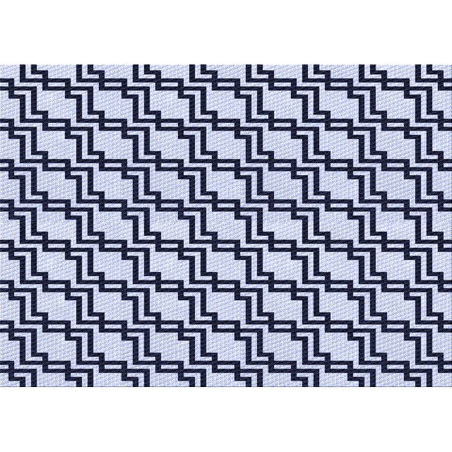 Ahgly Company Tapis d'Intérieur Lavables en Machine Rectangle Bleu Ciel Transitionnel, 2' x 3'