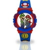 Nintendo Super Mario Brothers Unisex Child Flashing Light-up Watch (GMA3027WM)