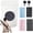 2pcs Stripe Black, variant on Exfoliating Shower Towel, 2/4Pack Exfoliating Antibacterial Shower Towel, Rip-Resistant Exfoliating Washcloth, for Men & Women