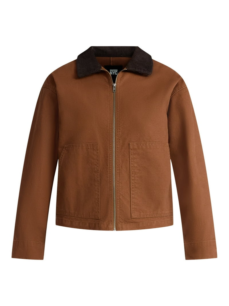 Madden NYC Women's Cotton Canvas Utility Jacket, Sizes XXS