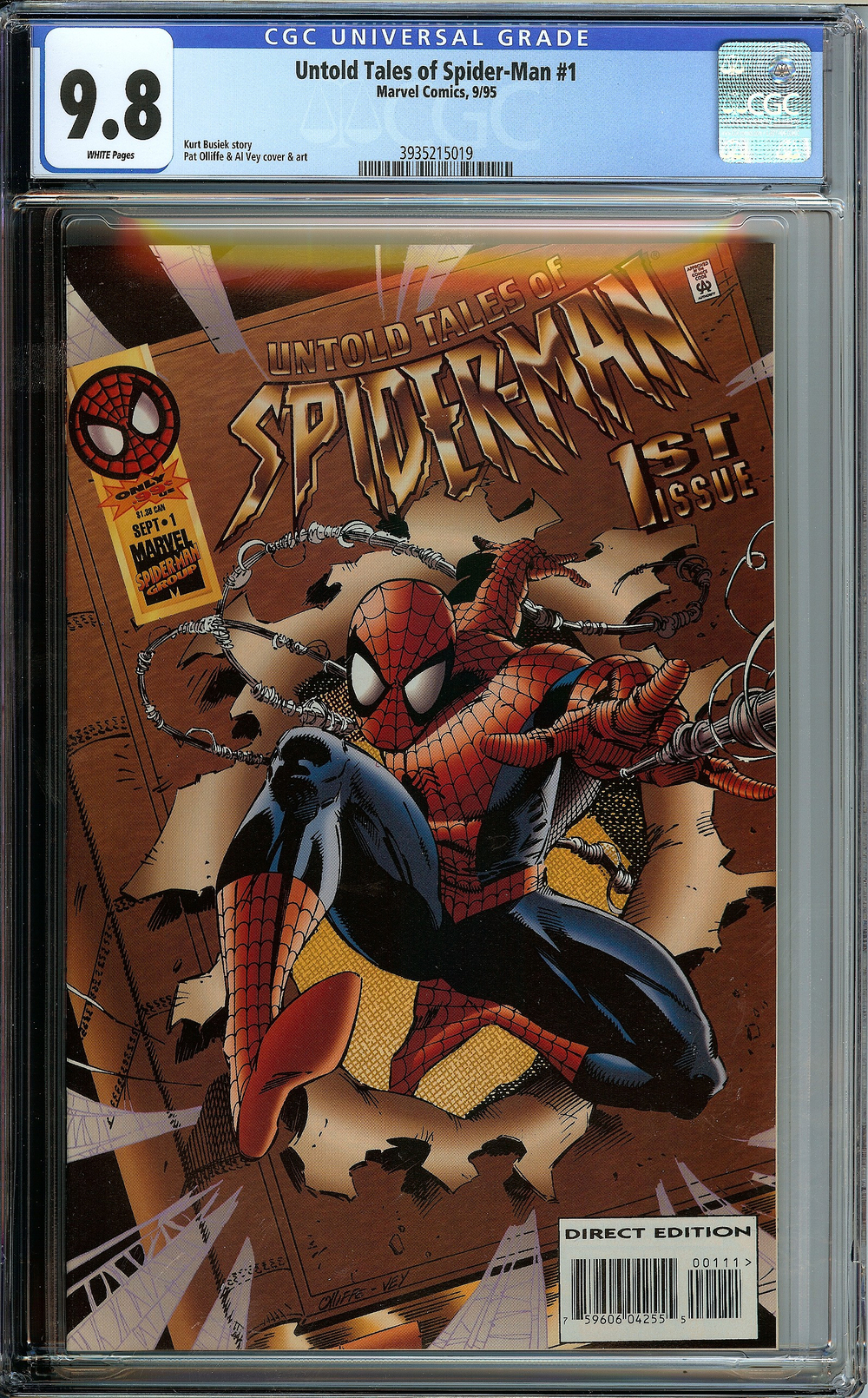 Cover of Untold Tales of Spider-Man #1