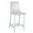 Clear/Chrome - Counter Height, variant on Juelia Clear Acrylic Counter Chair Chrome (Set of 2)