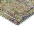thumbnail image 3 of Addison Rugs Mayfield Premium Machine Washable Traditional Global Lime Rectangle Rug, 3' x 5', 3 of 7