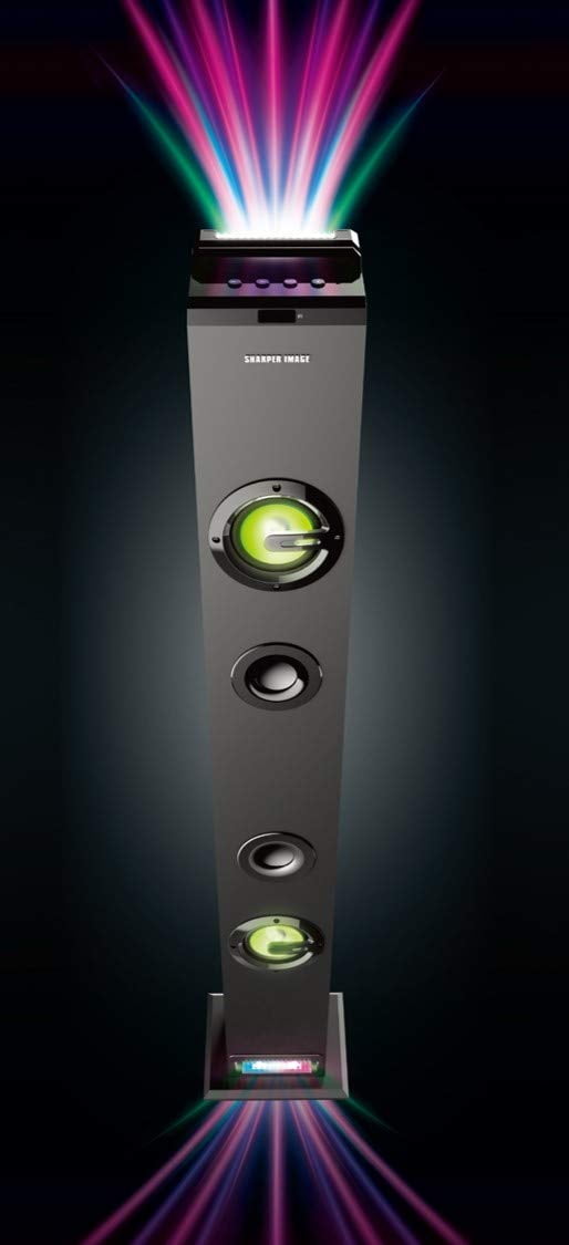 sharper image portable speaker