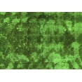 thumbnail image 1 of Ahgly Company Indoor Rectangle Abstract Green Modern Area Rugs, 2' x 5', 1 of 4