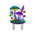 thumbnail image 2 of Kadlawus Under $5 ! Fluorescent Mushroom Garden Stakes Outdoor Decor Lawn Yard Accent Weather Resistant Easy Install Magical Theme, 2 of 6