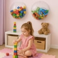 thumbnail image 4 of Organizador de pared Gomos, acrílico, 2 unidades, transparente, para niños, 4 of 7
