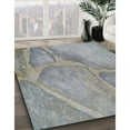 thumbnail image 3 of Ahgly Company Machine Washable Indoor Rectangle Transitional Silver Gray Area Rugs, 2' x 4', 3 of 7