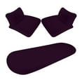 thumbnail image 2 of HOARBOEG 5 Sets Car Front Seat Cushion Soft Warm Faux Rabbit Winter Auto Seat Cover Plush Vehicle Seat Protector Pad With Non-Slip Backing Car Accessories, 2 of 5