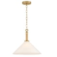 thumbnail image 2 of Lark 84417 Cove 1 Light16" Wide Pendant - Brass, 2 of 6