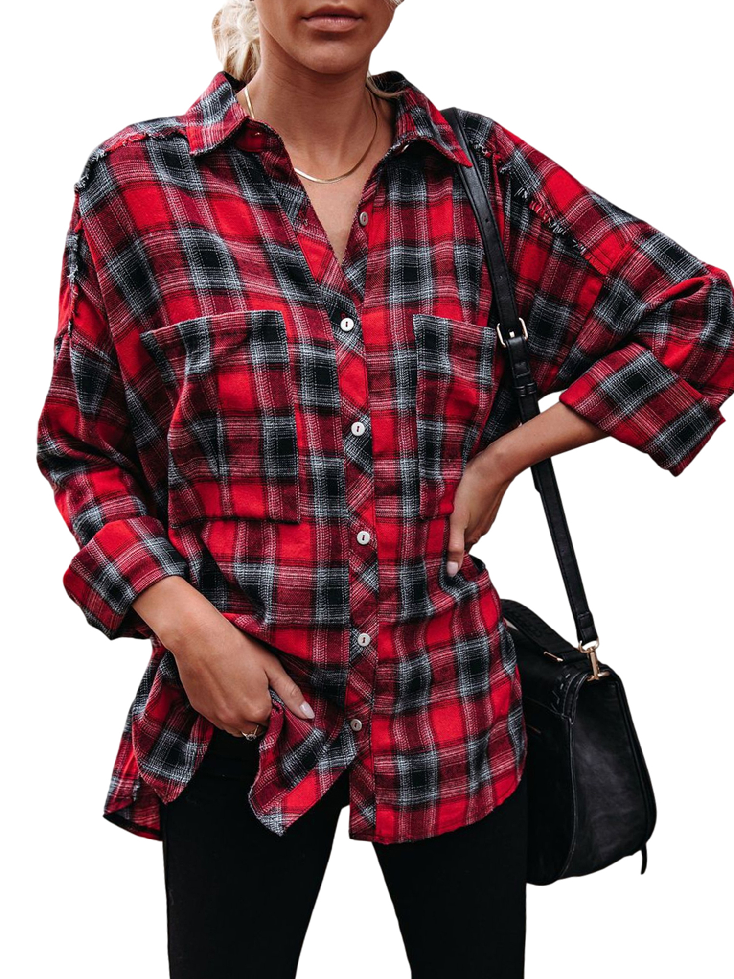 Shirt Tops T Shirt Blouse Black 