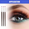 thumbnail image 3 of Vocoste 3 Pcs Makeup Brush Set Lip Makeup Brush Wooden Handle Brush Lip Brush Professional Makeup Tool, 3 of 7