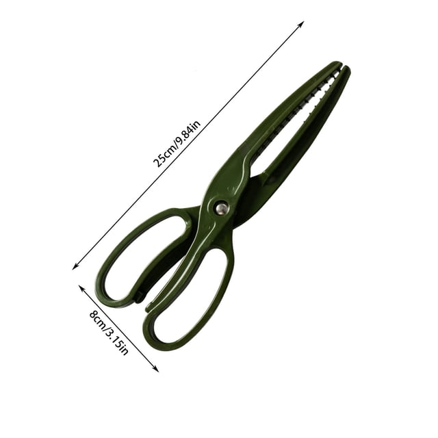Vwrxbz Plastic Fish Gripper Scissors Type Fish Clamp Floating Water Control Fishing Tool