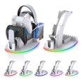 thumbnail image 4 of For Desktop Storage Stand Controller Stand with RGB Lights Headphone/Handle/Remote/Disc Desktop Storage Stand, 4 of 5