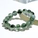 thumbnail image 2 of Pulsera de cuarzo rutilado verde natural efecto ojo de gato, 2 of 2