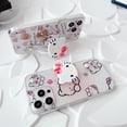 thumbnail image 4 of Funda con correa de muñeca para Motorola Moto, E13, E22, E40, 20, 30, E7, Power Edge, 30, X30, 20 S Pro lite, One Vision, Hello Kitty, 4 of 5