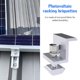 thumbnail image 5 of 4 piezas de montaje en panel solar fotovoltaico tipo Z 30 mm / 35 mm accesorios de abrazadera de extremo solar Hugtrwg Para estrenar, 5 of 9