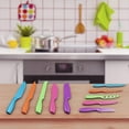 thumbnail image 3 of Classic Cuisine Colorful 10-Piece Stainless Steel Kitchen Tools Knife Set with Magnetic Bar, 3 of 6