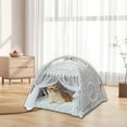 thumbnail image 5 of WSBDENLK S S Bed for Indoor S S Bed, S S Cave Bed, Warm Enclosed Covered S Tent,Outdoor Cave Bed House for S, Puppy Or Small Pet with Ventilation Beds Beds, 5 of 7