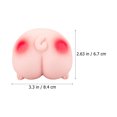 thumbnail image 2 of Creative Pink Ass Designed Puppy Toy Bite Resistant Dog Toy Dog Chewing Plaything (Pink), 2 of 7
