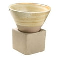 thumbnail image 2 of kurtrusly Pottery Tea Cup Hand Crafted Kung Fu Tea 100ml for Tea Lover Indoor Outdoor Light Yellow, 2 of 8