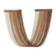 thumbnail image 3 of Tapiz bohemio para colgar en la pared de macramé, elegante, práctica y delicada artesanía, decoración de pared moderna para dormitorio, apartamento, Marrón, 3 of 8