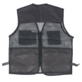 thumbnail image 4 of Chaleco De Pesca De Secado Rápido, Chaleco Ligero De Malla Transpirable Con Múltiples Bolsillos Para Exteriores Con Diseño Ergonómico 3D, Para Fotografía, Viajes, Senderismo, 4 of 7
