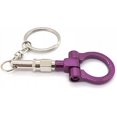 thumbnail image 1 of HSHDLDF Purple Tow Hook Keychain Automotive Part Car Gift Key Chain Ring, Purple Tow Hook, One Size, 1 of 3