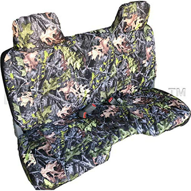 Realseatcovers Seat Cover For 1988 Toyota Small Pickup Front Bench A25 Molded High Back Headrest Notched Cushion Forest Camo Com - 1986 Toyota Pickup Bench Seat Covers