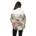 thumbnail image 4 of FORMRS Womens Scarf Winter Soft Long Big Warm Shawls Wrap Tassel Scarves, Red Mountain Pattern, 4 of 9