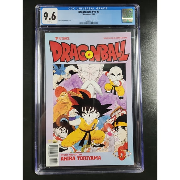 Dragon Ball #6 - CGC 9.6 Comic Book
