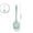 Green, variant on Silicone Cooking Spatula Slotted Heat Resistant Kitchen Utensils, Small Silicone Slotted Spatula for Fish, Eggs, Pancakes