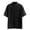 c01Black, variant on USNSM (M-5XL) Plus Size Men's Chinese Kung-Fu Shirts Cotton Linen Short Sleeve Frog-Buttons Traditional Tang-Suit Martial Art Tops Yellow M