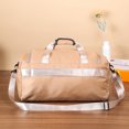 thumbnail image 4 of Bolsa de fitness Bolsas de gimnasio portátiles multifuncionales de nylon para hombres, mujeres, gris JShteea Para Estrenar, 4 of 9