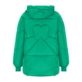 thumbnail image 5 of XFLWAM Women's Winter Thicken Puffer Coat Casual Quilted Jackets Warm Padded Down Hood Winter Outerwear Green XXL, 5 of 6