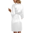 thumbnail image 2 of Lixiuxyad Silk Strapless Nightgown And Robe Womens Lounge Sets M, 2 of 6