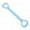 Blue, variant on vnanda Fitness Equipment Resistance Band for Yoga Physical Therapy Non-slip Handle Hand Stretcher Arm Back Shoulder Exercise Band Gym Supplies