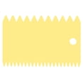 thumbnail image 2 of Cream Spatulas, Dough Scraper, Kitchen Utensil Pastry Tools Food-Quality PP Plastic Cream Scraper For Cake Shop Restaurant Dessert Shop Home, 2 of 7