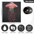 thumbnail image 5 of Yayeee Magnetic Dishwasher Cover for The Front Decoration Home Kitchen Machine Sticker Protector, UFO with Hearts Pattern, 5 of 6