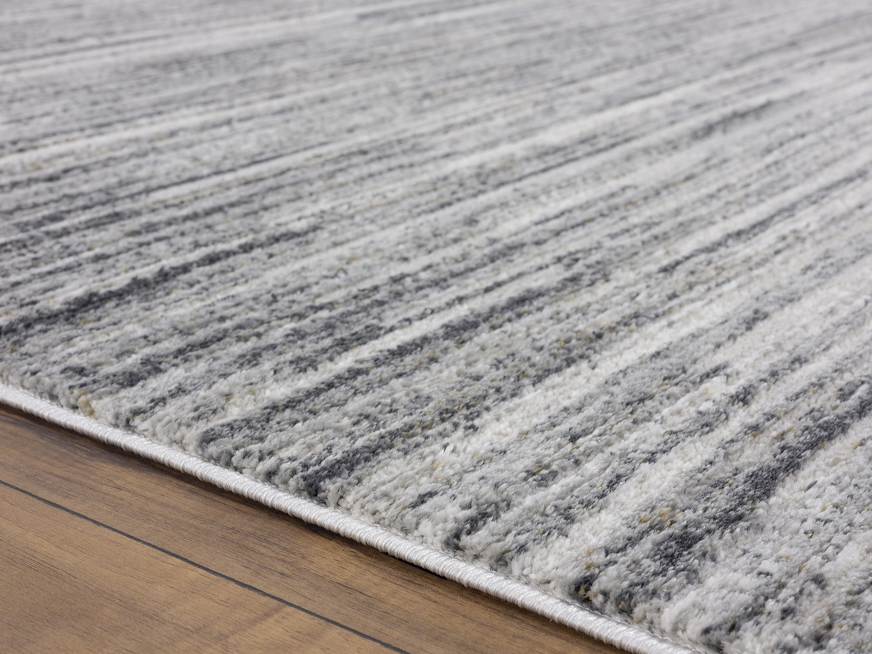 United Weavers Evolution Conner Contemporary Abstract Runner Rug, Cream, 2'7" x 7'2"