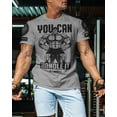 thumbnail image 3 of Gymish You Can Handle It Men’s Workout T-Shirt – Funny Gym Shirt, Lifting Tee, Athletic Fitness & Weightlifting Shirt, 3 of 6