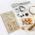 thumbnail image 3 of Cake Mold Easy Demoulding Non-stick Three-dimensional DIY Sluggish Edge Vintage Key Silicone Chocolate Baking Mold Bakery Supply, 3 of 8