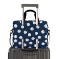 thumbnail image 2 of FORMRS 16" Laptop Bag Carrying Sleeve Case with Handle Travel Shoulder Briefcase, Navy Blue Baseball Pattern, 2 of 8