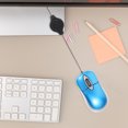 thumbnail image 3 of MasteelfCA Mini Souris Optique de Voyage Compacte Cordon Rétractable Plug and Play pour Apple Dell HP Lenovo Windows, 3 of 8