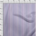 thumbnail image 2 of oneOone Organic Cotton Poplin Twill Fabric Multicolor Stripe Print Fabric BTY 42 Inch Wide, 2 of 4