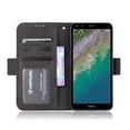 thumbnail image 3 of Case for Nokia C01 Plus Cover Adjustable Detachable Card Holder Magnetic closure Leather Wallet Case - Black, 3 of 5